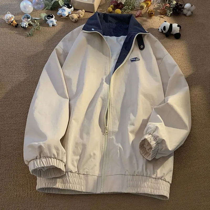 

Vintage Jackets Women Oversized Japanese Fashion Harajuku Windbreaker Y2k Streetwear Korean Coats Autumn Trend Hippie