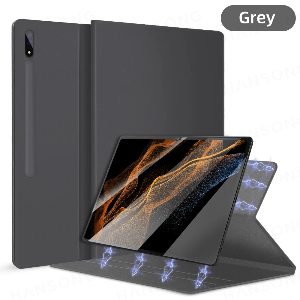 Enhanced Magnetic Tablet Case with Pen Holder and Premium Cover Design
