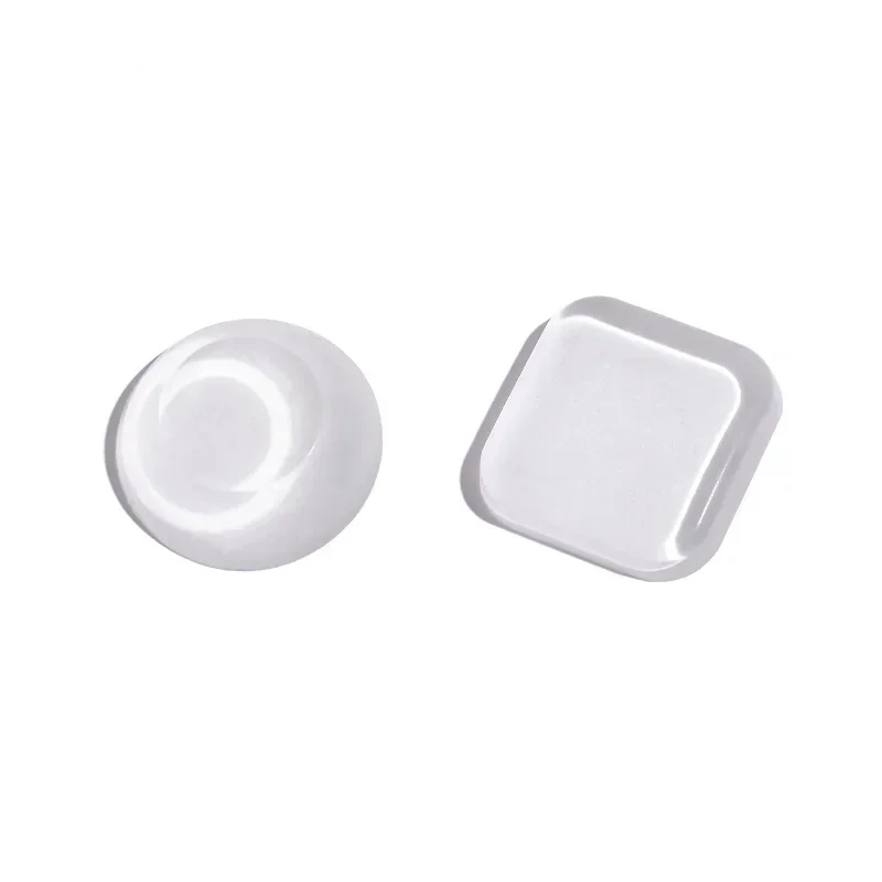 Soft Silicone Non-slip Door Stoppers Round Clear Muffler Wall Protectors Self-adhesive Door Handle Bumper Anti-crash Pad 1/12Pcs