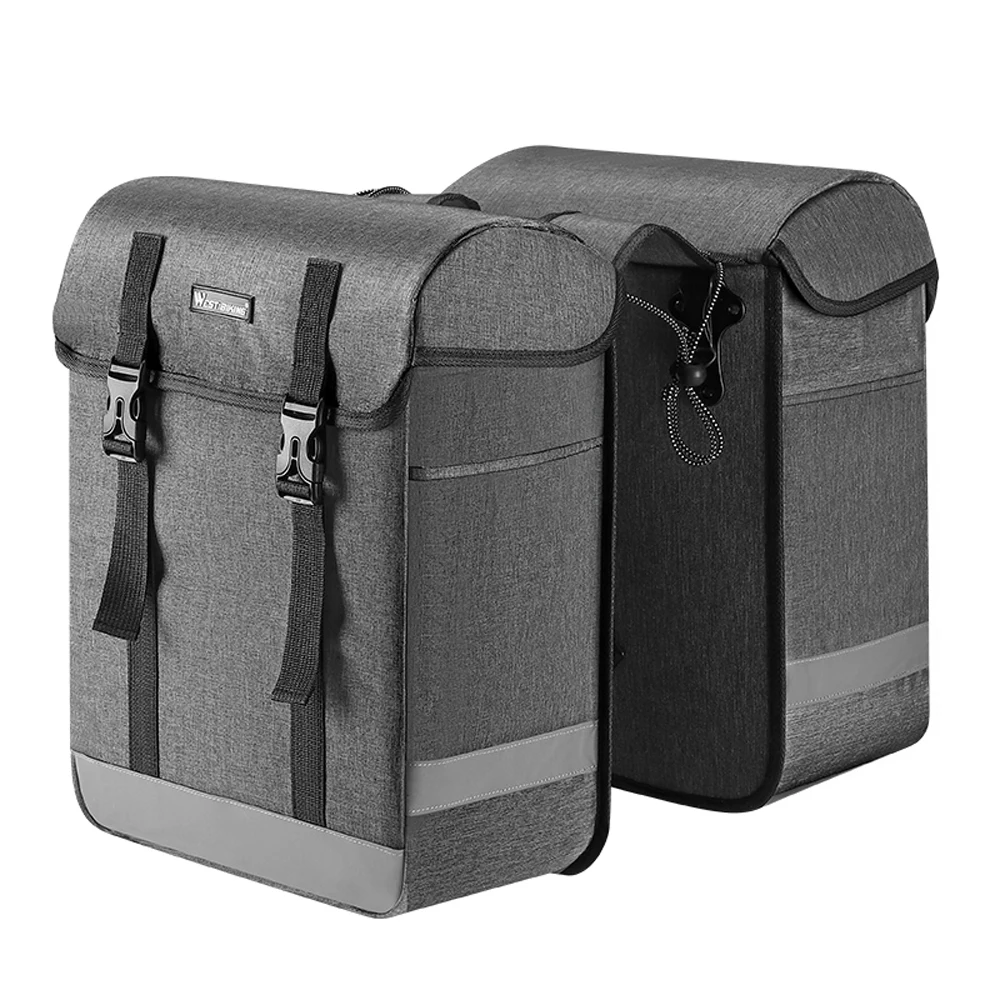 

33L Bike Rear Seats Bag Bicycle Riding Storage Bag Large Capacity Bicycle Rack Seats Trunk Bags Travel Luggage Cycling Bag