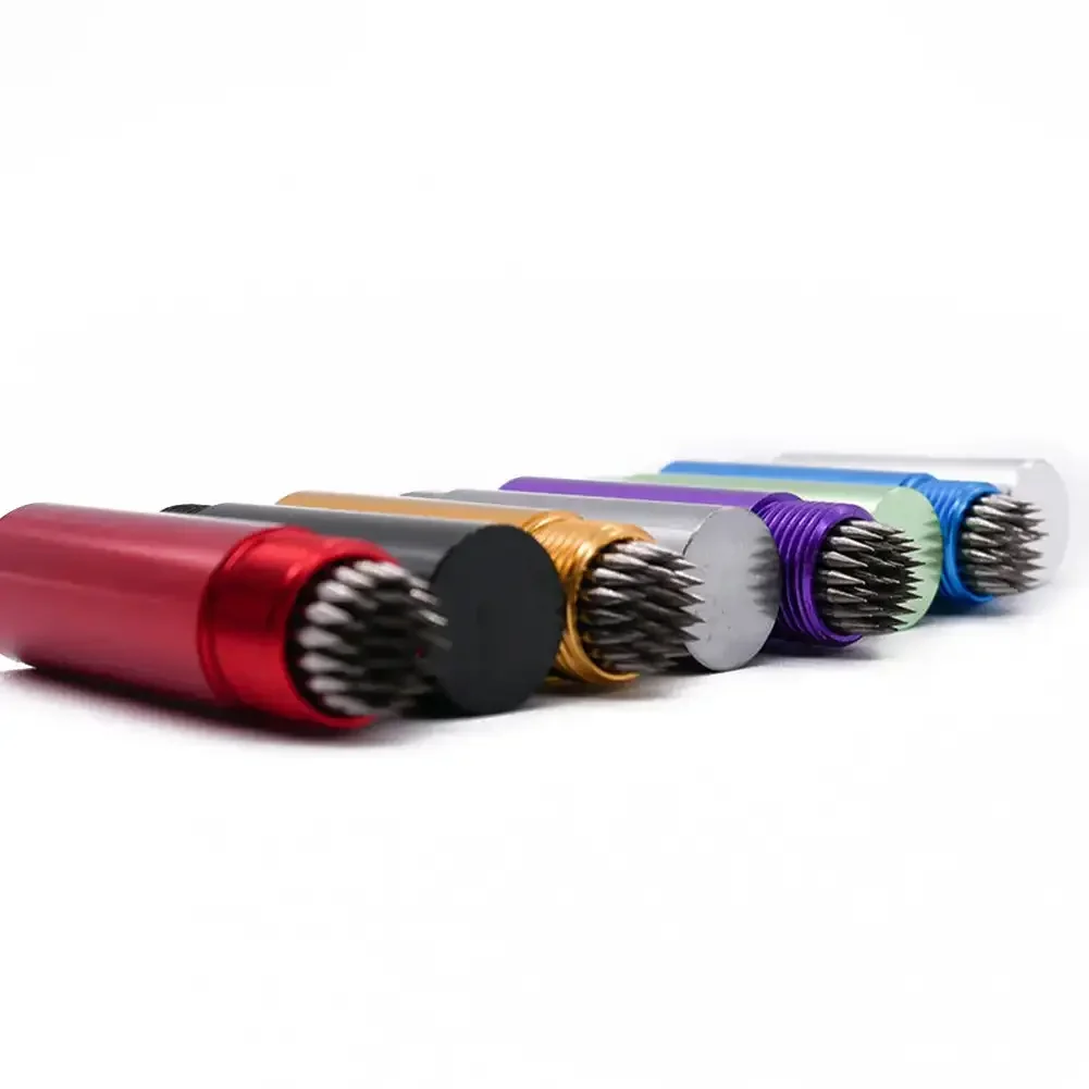 Billiard Snooker Pool Cue Tip Shaper Pick Pricker scuffer tapper tip Repair Tool Leather cue Needle stainless steel keychain