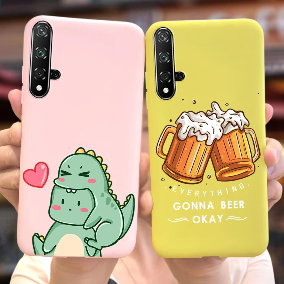 Fashion Cartoon Soft Silicone Phone Case Cover