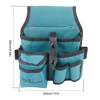 Oxford Cloth Electrician Waist Tool Bag Multifunctional Multi-pockets Storage Waist Bag Waterproof for Drill Wrench Screwdriver 6