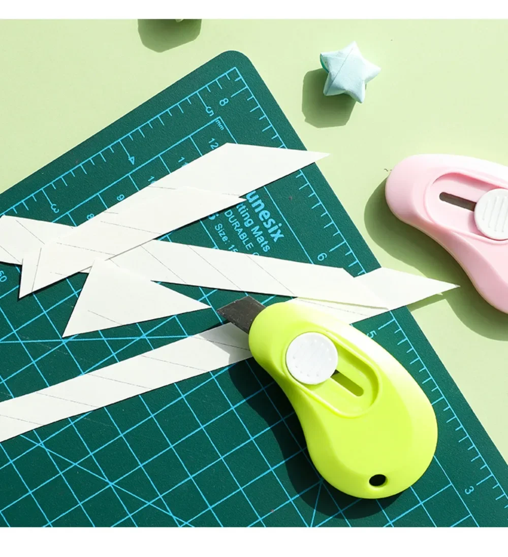 12 Pcs Japanese Style Simple Mini Cute Portable Expandable Letter Opener Back To School