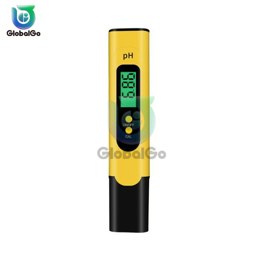 

Digital PH Meter Portable Pen Type 0-14 PH Meter Aquarium Swimming Pool Water Quality Tester Water Monitor With backlight