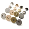 10 Sets Metal Double Rivet Magnetic Clasps Buttons Fastener Bag Press Buckle Purses Handbag Clothes DIY Accessories 14mm 18mm 6