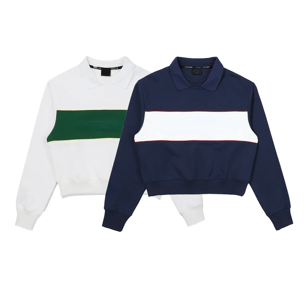 

Autumn Korean New Golf Apparel Women's POLO Shirt Loose Outdoor Sports Casual Light Long Sleeve Top Shirt