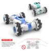 S-012 RC Stunt Car Remote Control Watch Gesture Sensor Deformable Electric Toy Cars All Terrain Speed 2.4GHz 4WD 360°Rotation 4
