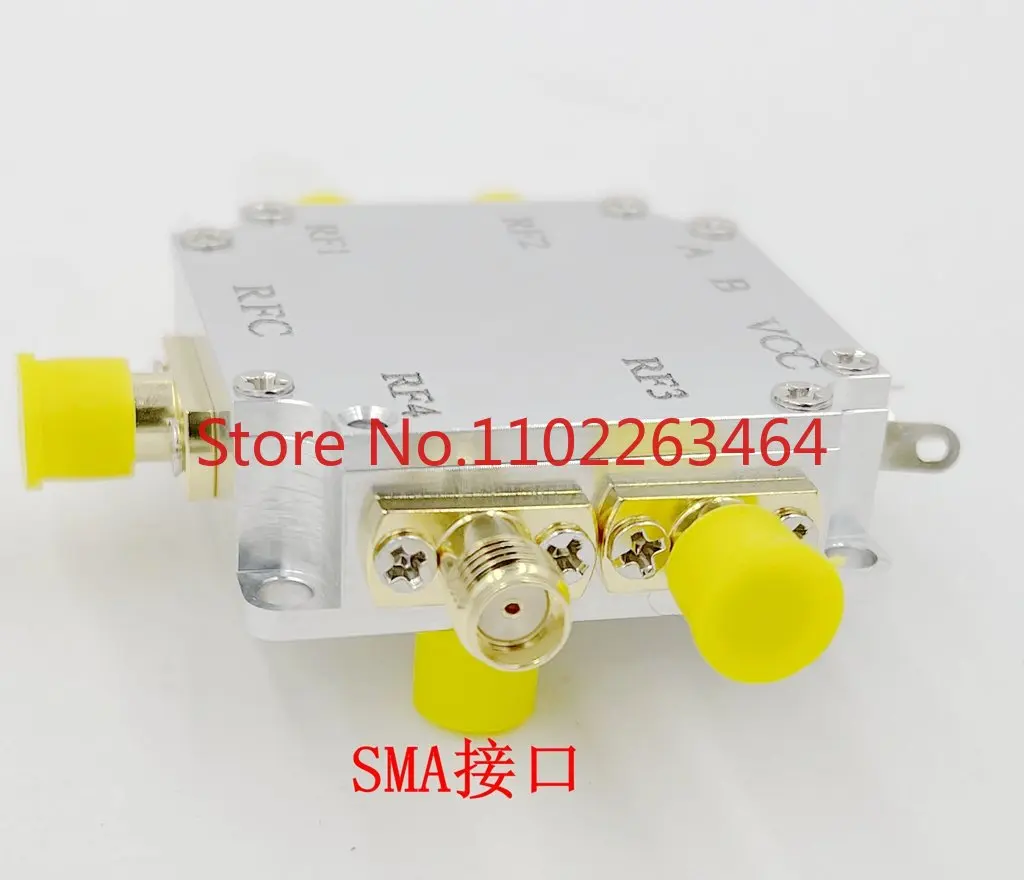 

SP4T All four RF electronic switches 1M-3GHz broadband, high isolation, low insertion loss ＜ 1dB, small volume