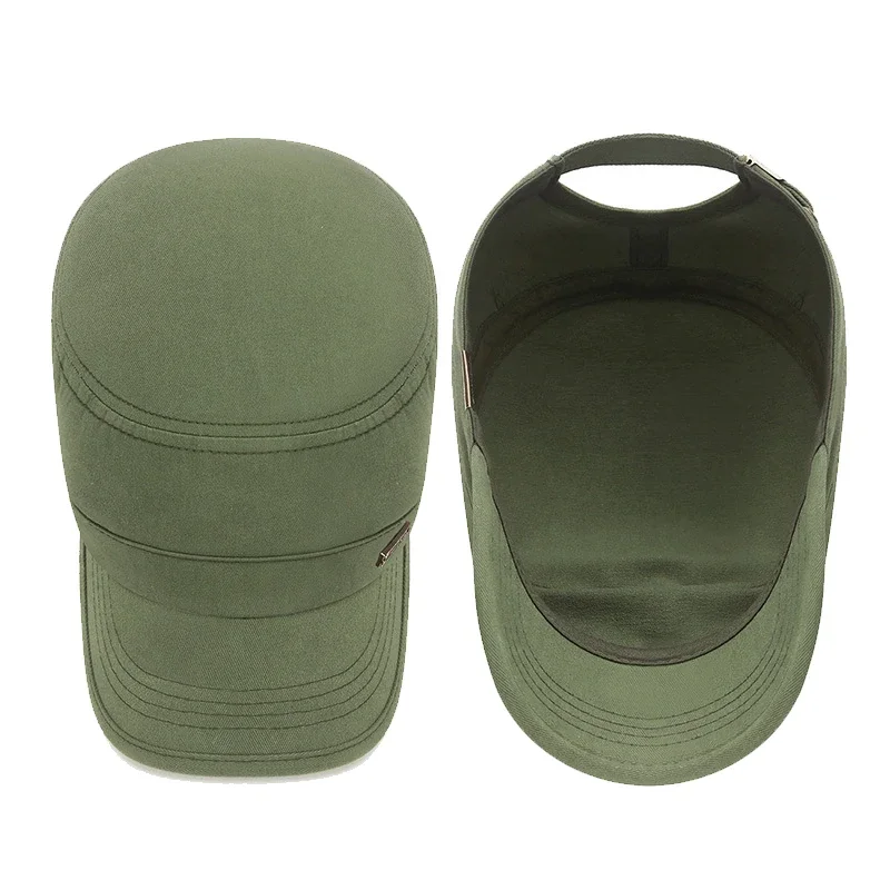 Klassische Baumwolle Baseball Cap Und Militär Kadett Wanderkappe_voghion.com