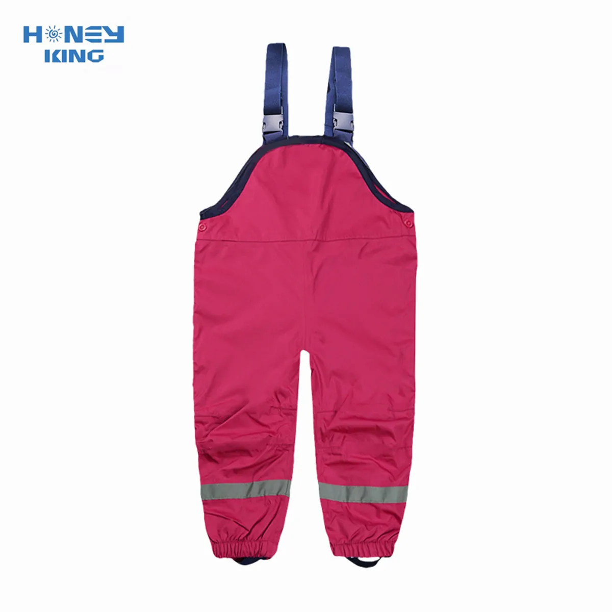 

Baby Girls Rain Trousers PU Windproof Toddler Boys Rain Jumpsuit Waterproof Children's Overalls Spring Pants Clothes for Kids