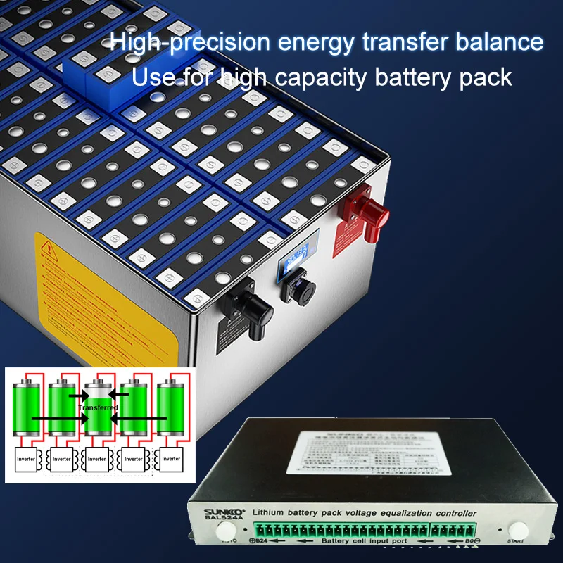 capacitor ativo 4s 24s do equalizador da 01