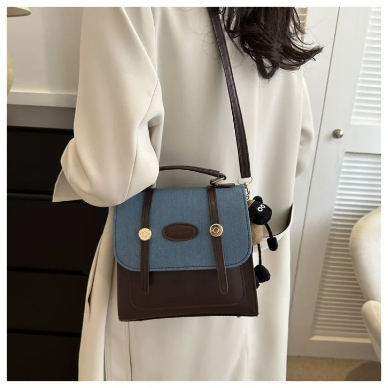 

Niche Design Crossbody Bag Backpack for Women's Handheld Backpack Korean Version for Leisure Outing Luxury Brand Shoulder Bag