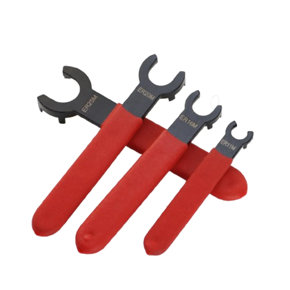 ER Spanner M Type ER8 ER11 ER16 ER20 ER25 Wrench CNC Lathe Tools Collet Chuck Nut CNC Milling Machine