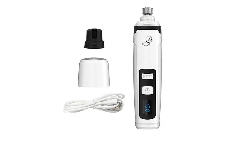 

Триммеры для когтей собак и кошек, профессиональные USB-перезаряжаемые со светодиодной подсветкой, бриллиантовые ножницы для когтей, товары для ухода за домашними животными