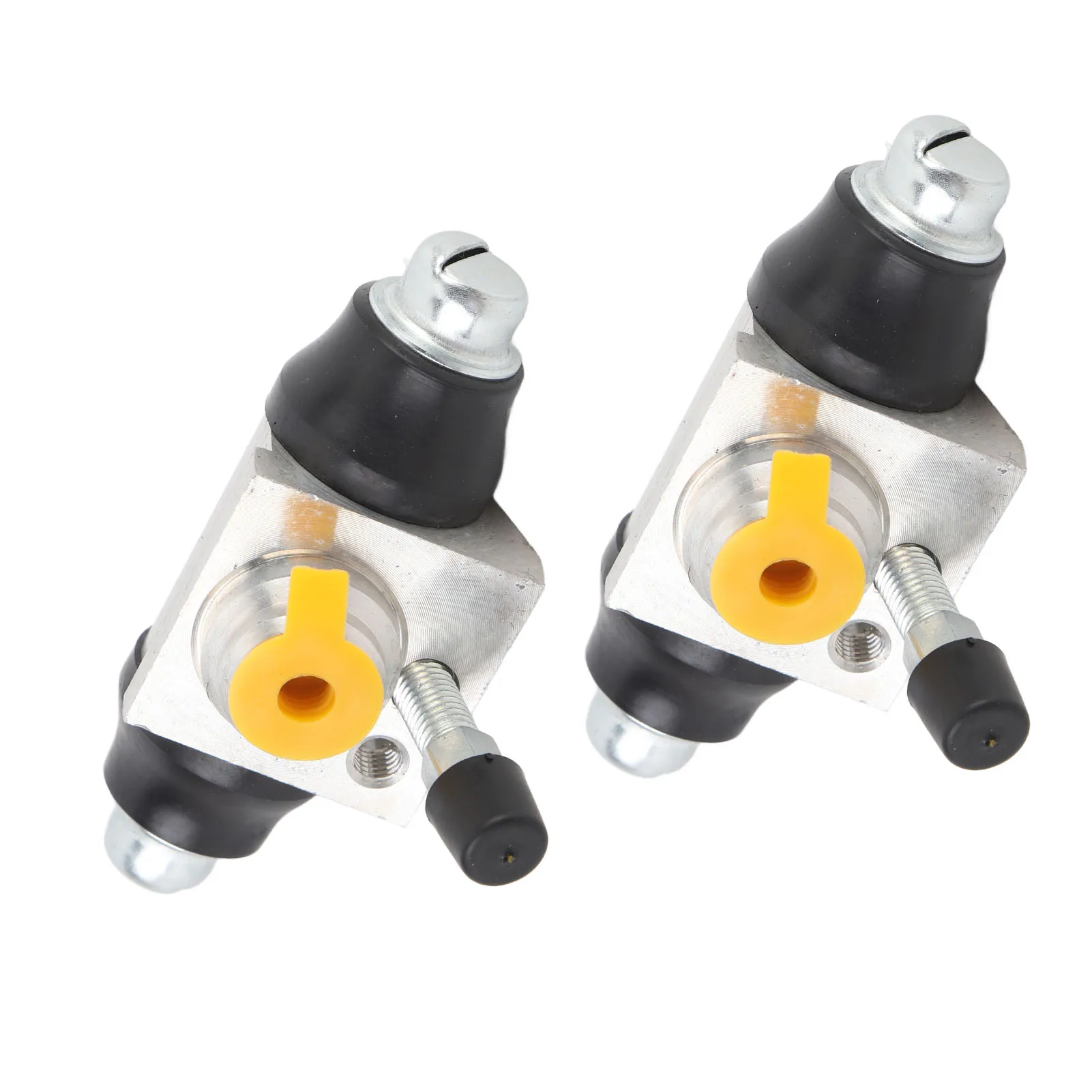 2 Pcs Rear Wheel Brake Cylinder Enhanced Braking Response 6N0611053 for Audi 100 80 Seat Ibiza Arosa VW Polo Passat Golf
