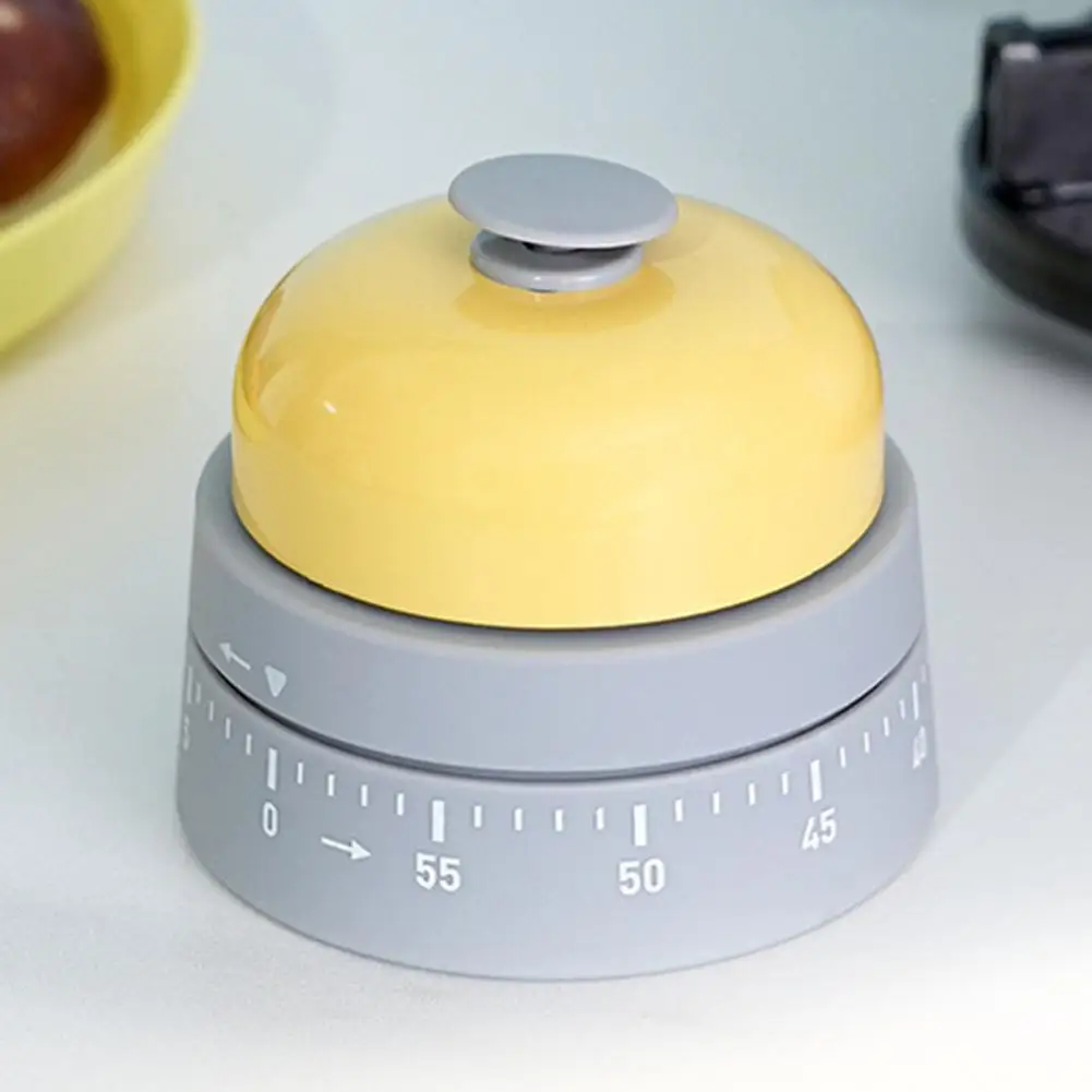 

Mechanical Timer Cartoon Kitchen Timers Mechanical Precise Loud for Home Cooking Reading Sports Time Management Winding Timer