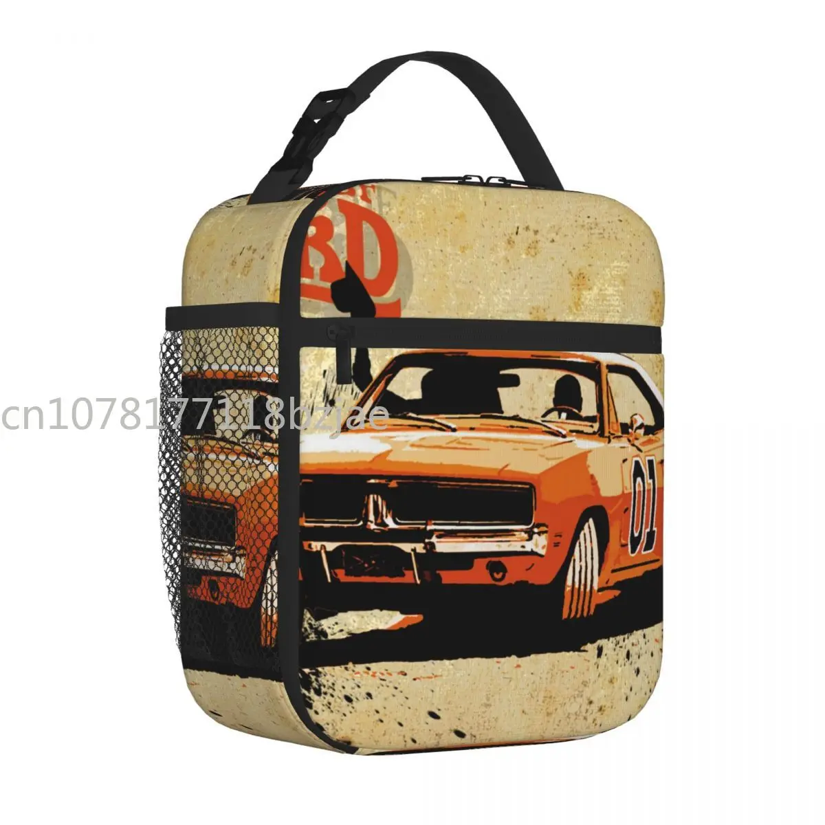 Dukes Of Hazzard 1139 Lunch Tote Kawaii Bag Kid'S Lunch Box Thermal Lunch Box