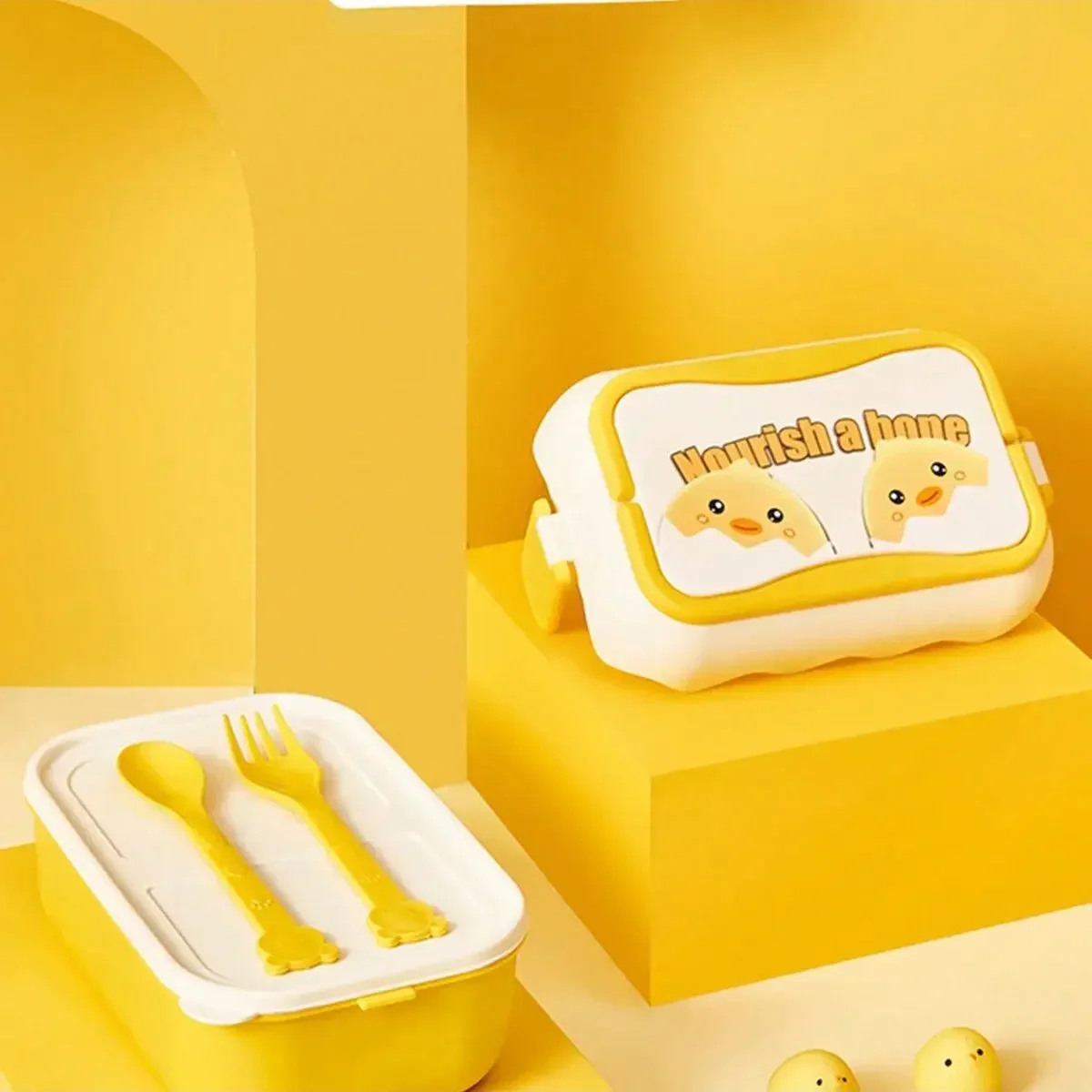 Double Layered Sealed Plastic Lunch Box
