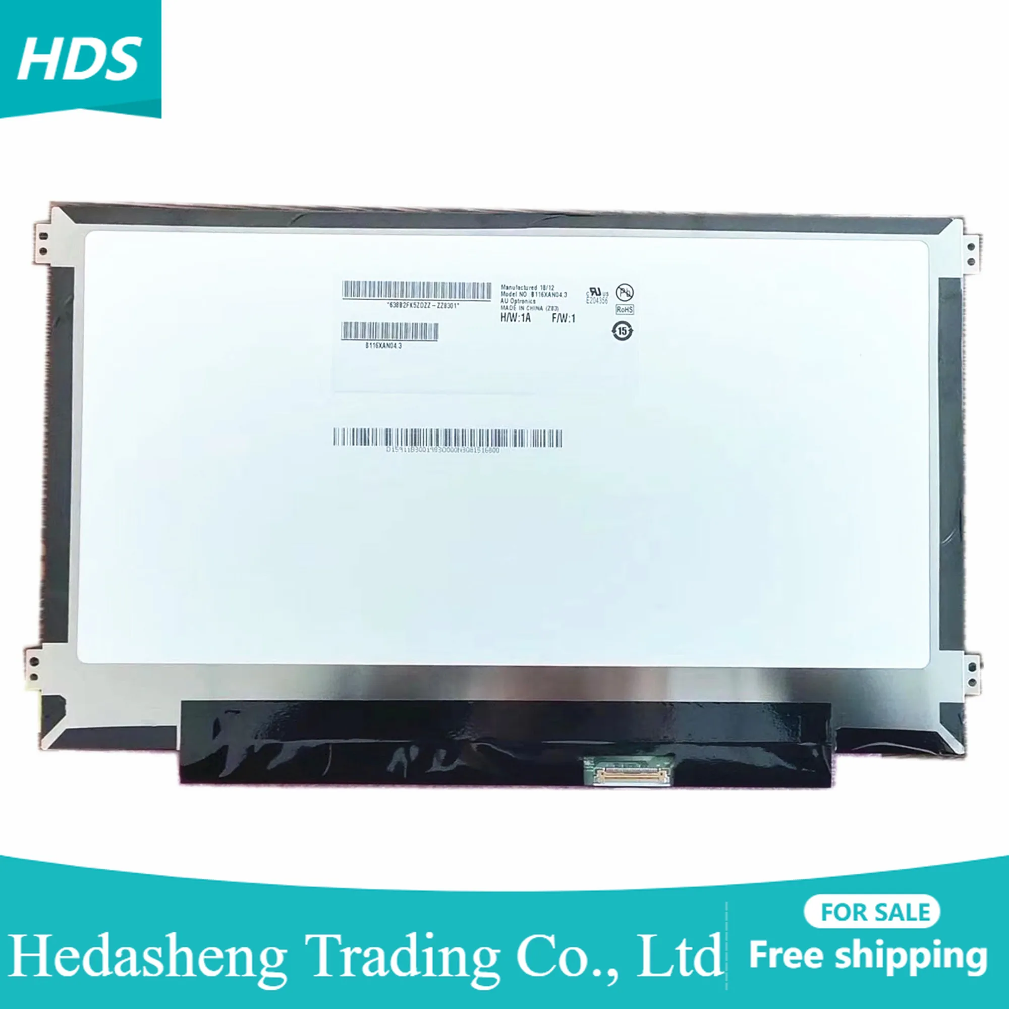 

B116XAN04.3 подходит для B116XTN01.0, B116XTN02.1, B116XTN02.3 N116BGE-EA1 EB2, E32, E42, EA2, M116NWR1, R7, 30PIN, стандартный ЖК-экран