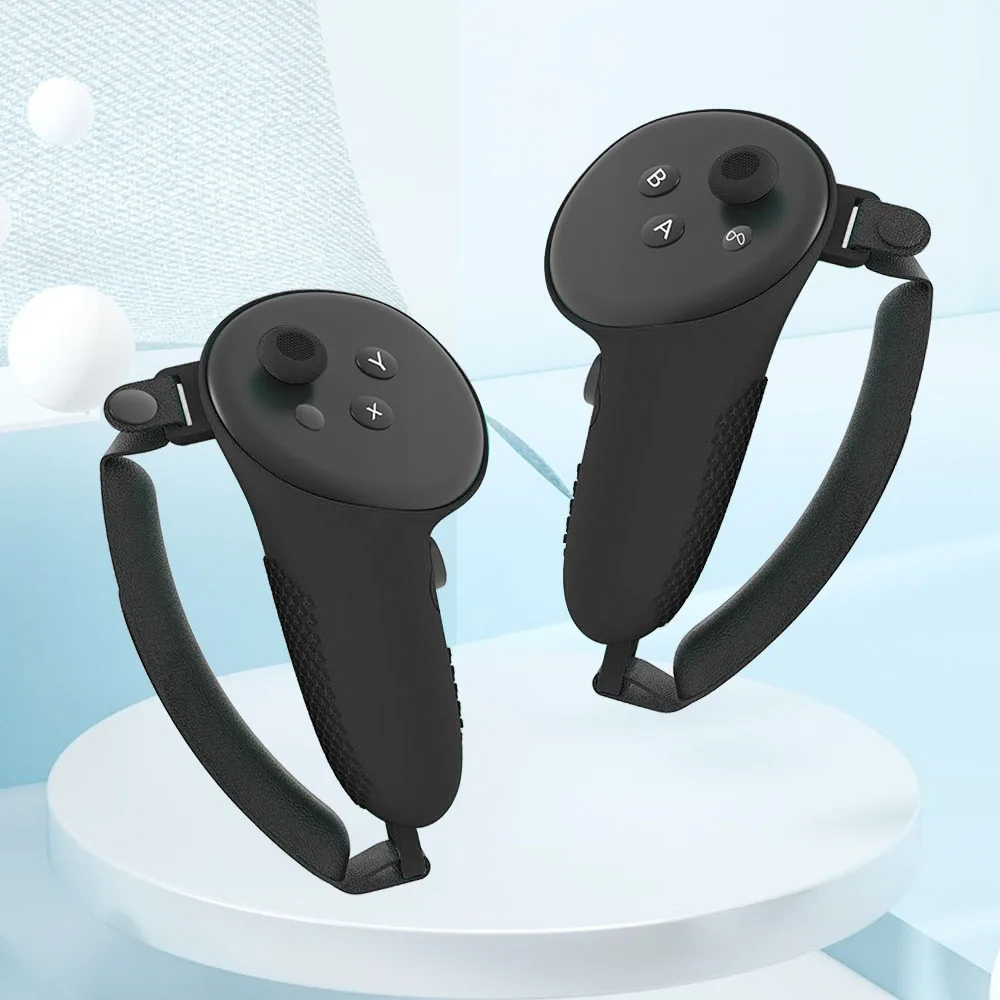 Ensemble de 7 accessoires : protection d'objectif, housse de protection antichoc pour casque VR Meta Quest 3._voghion.com