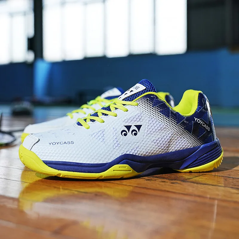 Description Picture 5 of item2024 Professional Badminton Shoes Men Women Comfortable Sport Sneakers Volleyball Tennis Shoes Breathable Badminton Trainers