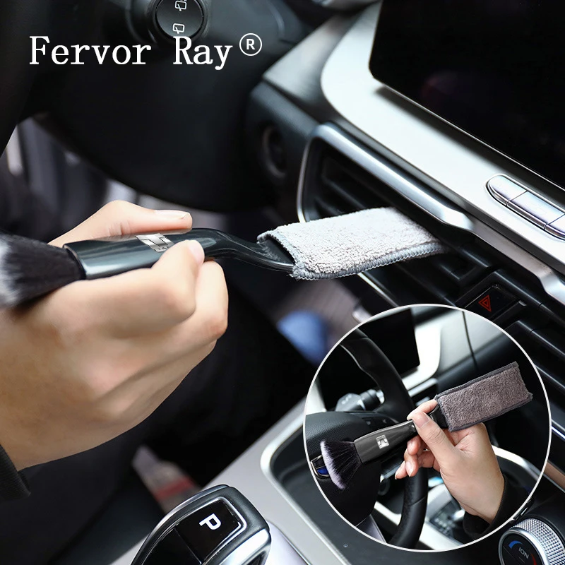 

Car Cleaning Air Conditioning Vent Soft Bristle Cleaning Brush For Tank 300 400 500 700 Car Accessories Interior Accessories