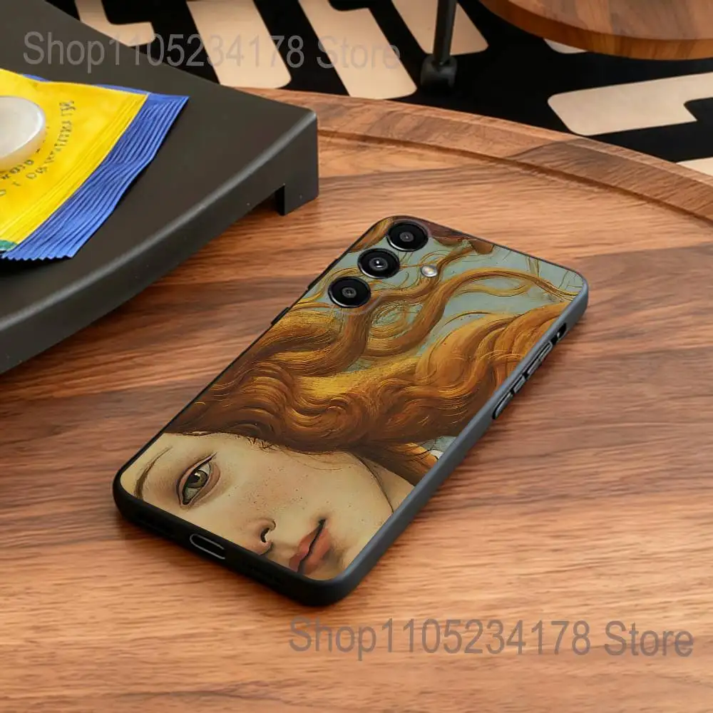 Sandro Botticelli Renaissance Art Phone Case – Elegant TPU Cover