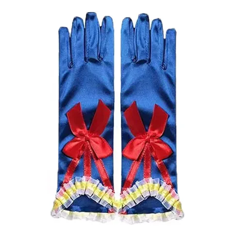 Girls Princess Snow White Dress up Accessories Party Favors Gifts Set Including Crown Scepter Wand Necklace Gloves Bow Headband princess dress,hair accessories,cosplay necklace