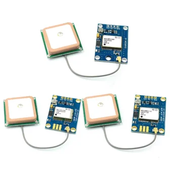 Modulo GPS GY-NEO-6M/7M/8M con Antenna Ceramica Attiva, Alta Sensibilità per Arduino/Raspberry Pi/STM32, Navigazione Drone UAV, NME