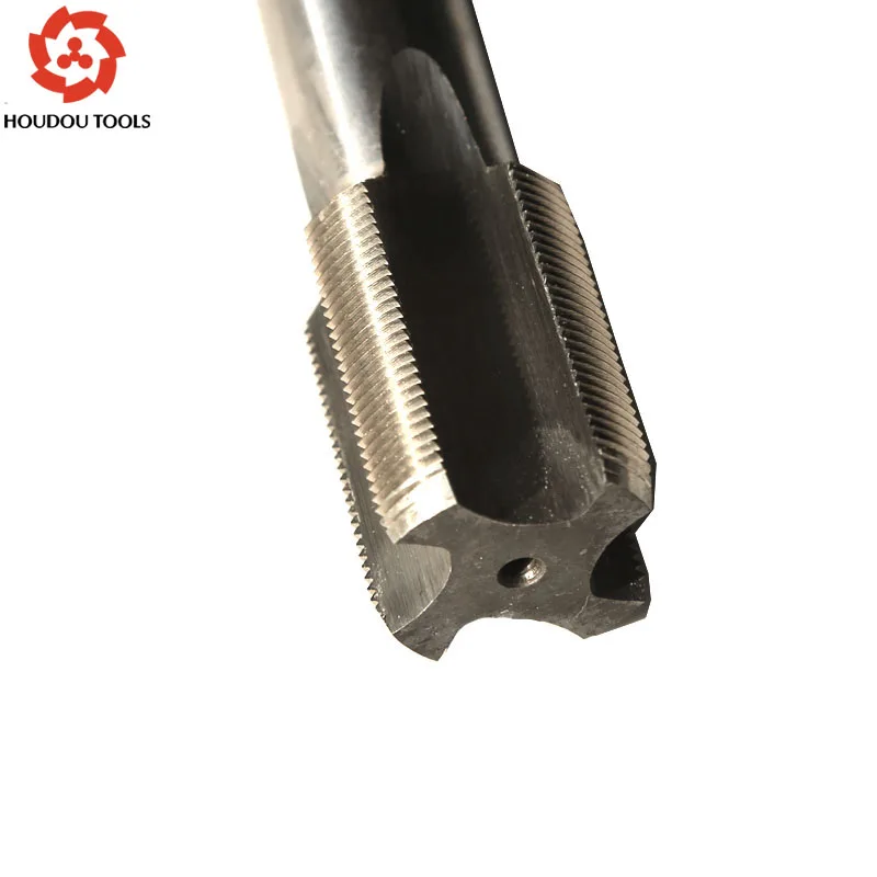 HSS6542 재질 기계식 직선 플루트 나사 탭 M25/M26/M27/M28/M29 전 범위 피치 탭 (강철 금속 나사산 가공용)