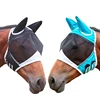 Horse Mask Stretchy Adjustable Breathable Anti-uv Anti-mosquito Horse Hood Mesh Fly Protective Cover Equestrian Equipment 2