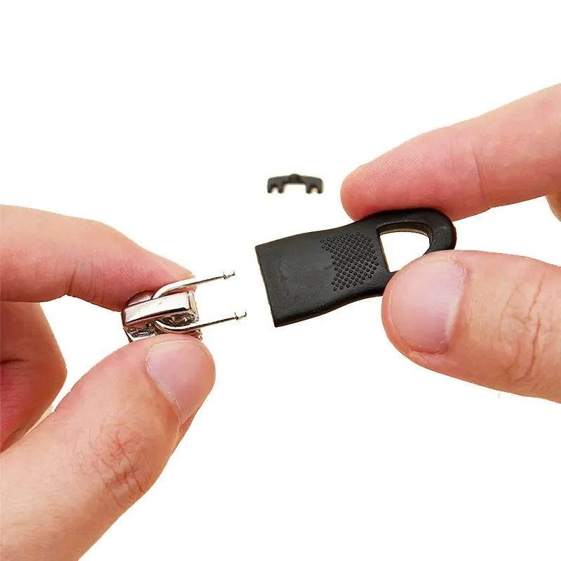 5Pcs Universal Zipper Pull Replacement Slider Removable Zipper Pulls Tab for Jackets Luggage Backpacks Purse Boot Pants Tents