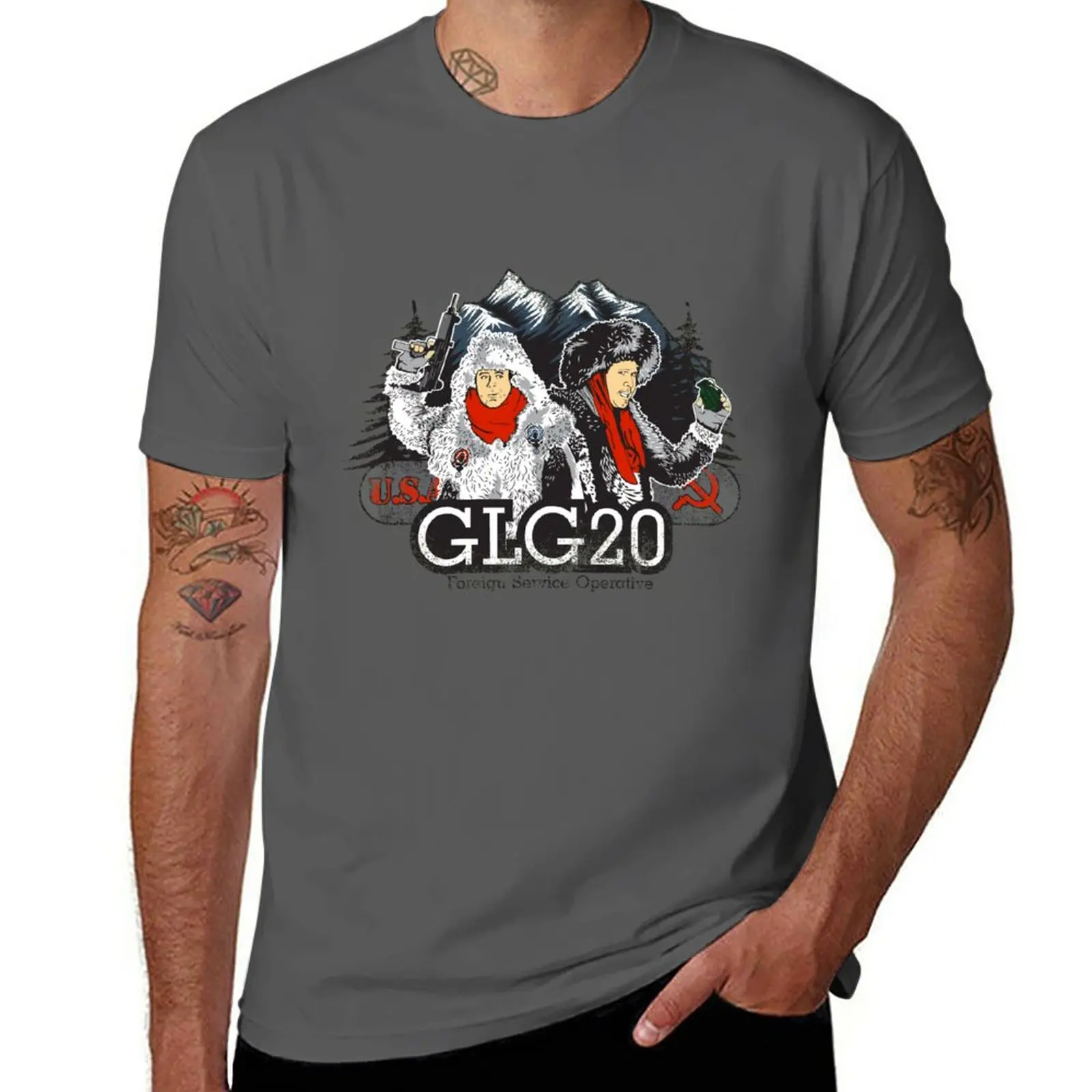 

New GLG20 Foreign Service Operative! T-Shirt man clothes boys white t shirts t shirts for men pack