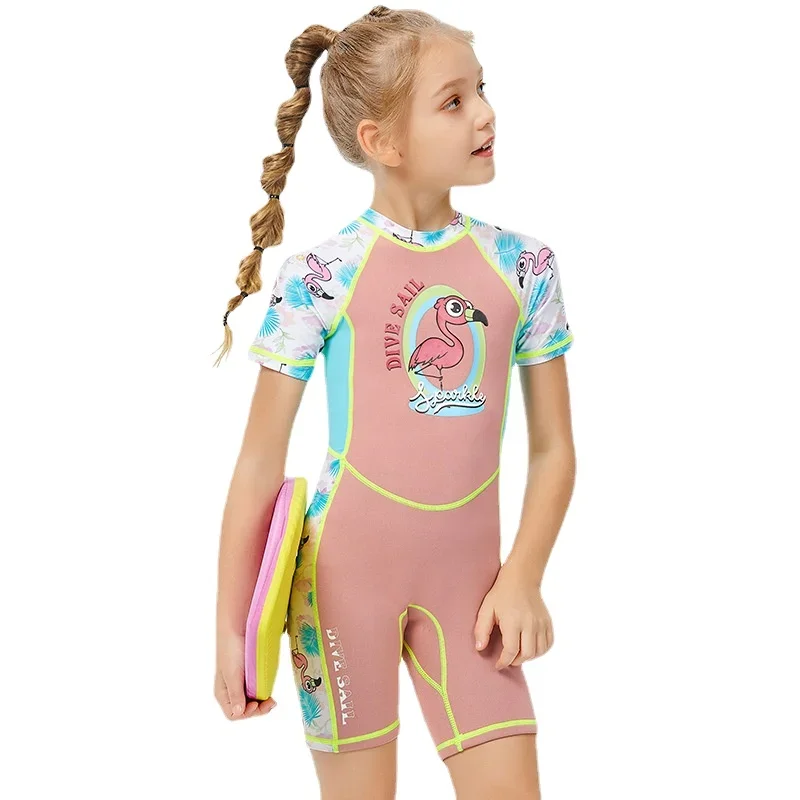 Neoprene Wetsuit Kids Swimming  Bañador Neopreno Niña Wetsuits - Swimming  Jumpsuit - Aliexpress