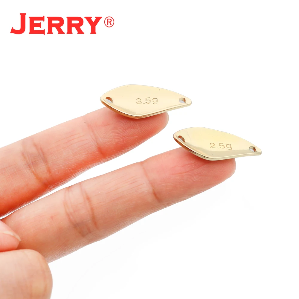 제리 물병 자리 50pcs 낚시 미끼 민물 금속 하드 미끼 도색되지 않은 빈 송어 숟가락 회 전자 미끼 싸구려