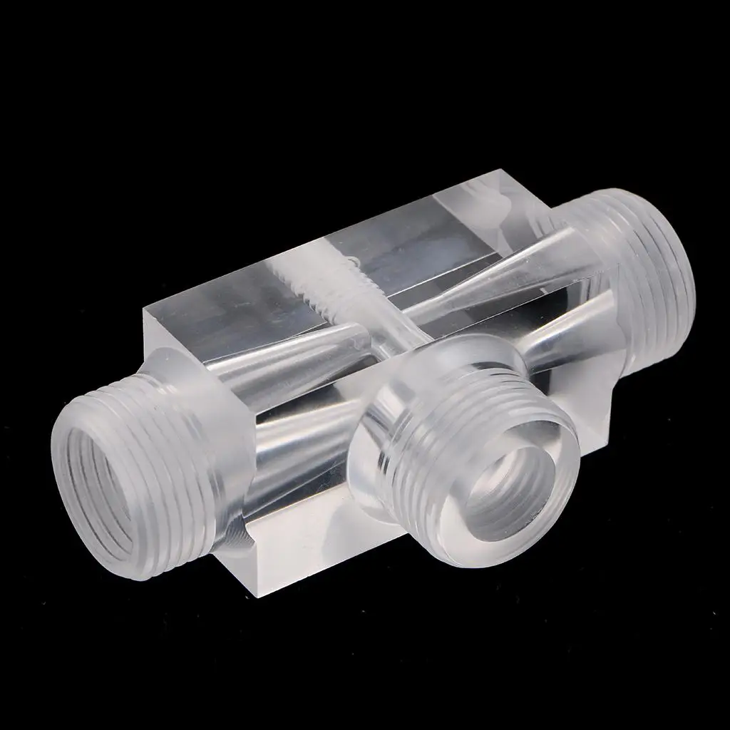 Aerator Of Venturi Valve for Water Treatment Device 60x30x32mm,Transparent Color
