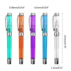 Acrylic Fountain Pen Transparent Pen Barrel Remove to Refill Calligraphy Ink Pen 6