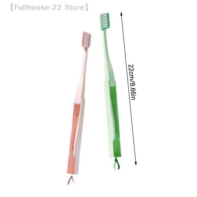 【MAX-22】1개 접이식 칫솔 휴대용 성인용 부드러운 칫솔모 플라스틱 접이식 칫솔 비즈니스 칫솔 구강 청소 도구