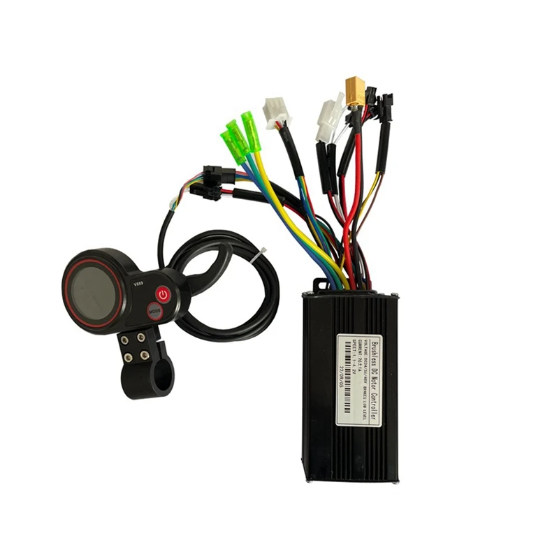 

1 Set 24V/36V/48V 500W/750W Electric Bike 26A Controller LCD Display For KUGOO M4