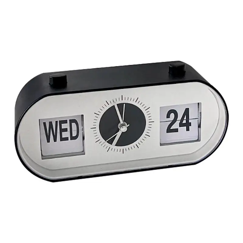 

Alarm Clocks For Bedrooms Electronic Desktop Table With Battery Operated Bedside Clock Silent Retro Small Desk & Table Clocks