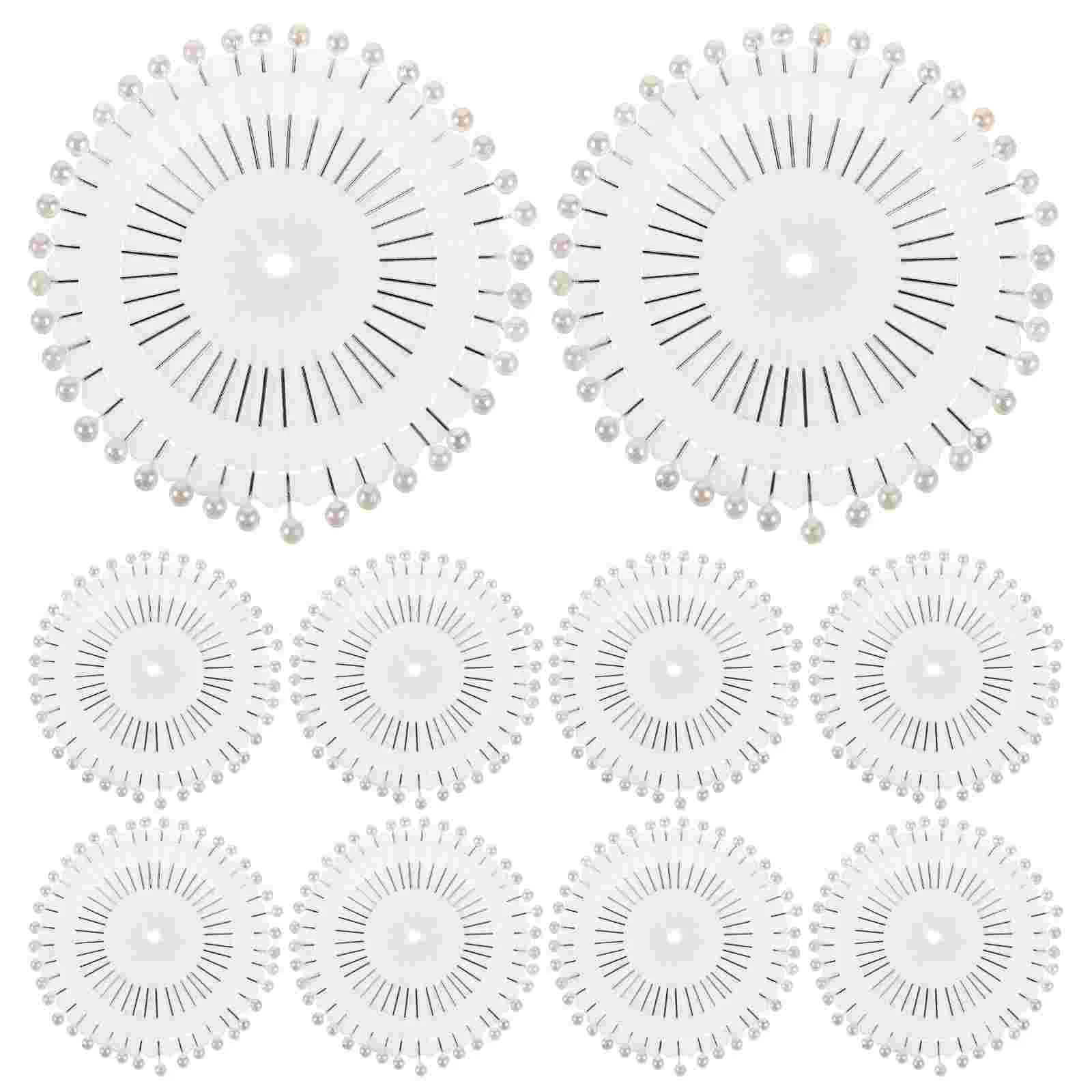 

480 шт. жемчужные иглы с круглой головкой, шпильки, аксессуары для прямого позиционирования