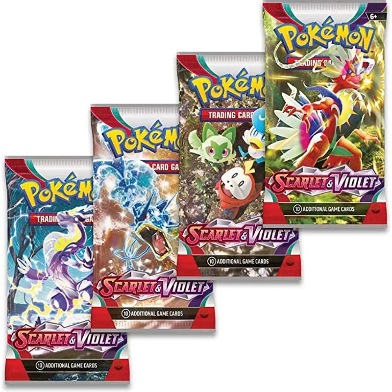 Рисунок 2 - Новые карты Pokemon Scarlet & Фиолетовый 324pc
