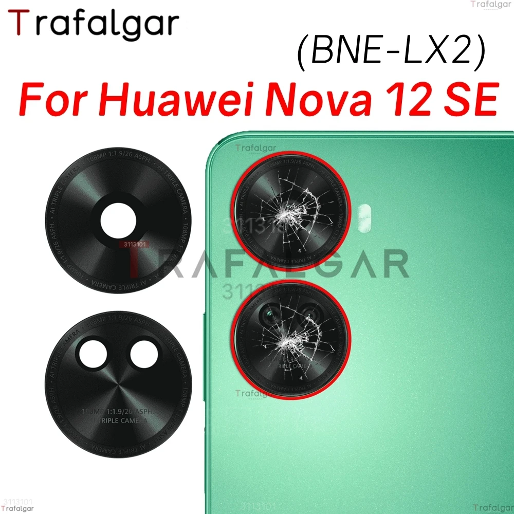 Premium Rear Camera Glass Lens Replacement with Adhesive Sticker