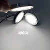 USB LED Mini Spotlight 5V Round Surface Mount Cabinet Display Showcase Small Light Ceiling Light Spotlight Home Use with Switch 6