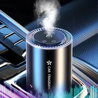 Portable Car Diffuser Humidifier Mist Fragrance Colorful Light Smart Essential Oil Diffusers Nebulizer Car Aroma Diffuser 1