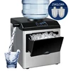25KG Ice Maker Electric Commercial Ice Cube Maker Small Household Multifunctional Bottled Water Automatic English Panel 3