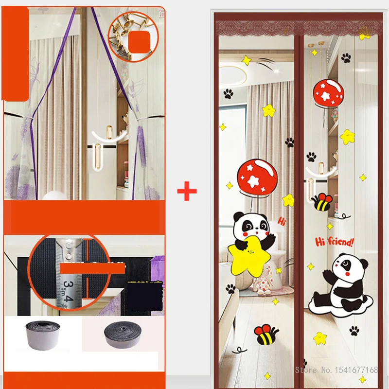 Hands-free Magnetic Mosquito Net Door Net, Anti Fly, Insect Screen, Anti-Mosquito Magnetic Curtain Mesh for Door