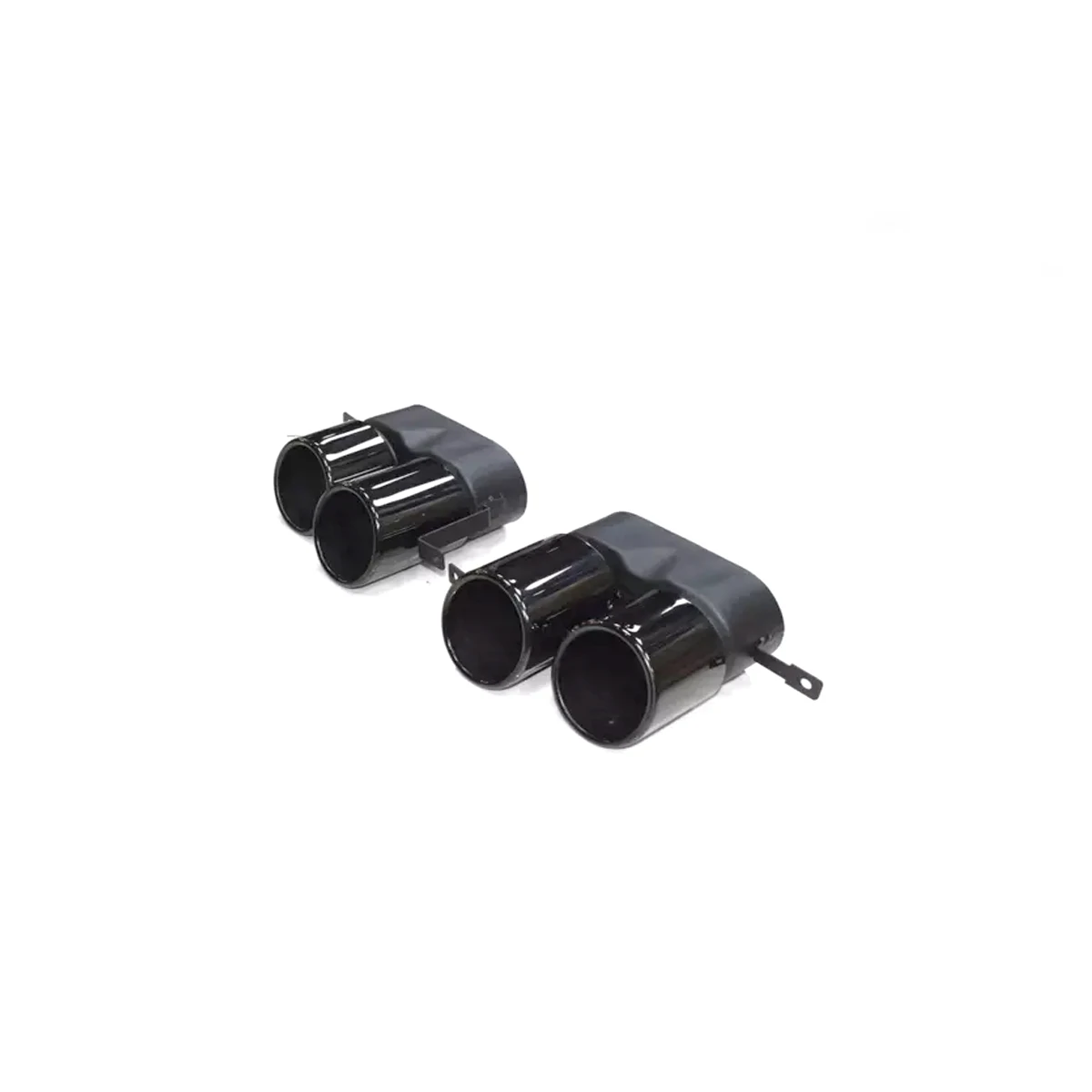 Exhaust Tips Tailpipes for BMW 3 Series G20 G21 G28 330i M340i Rear Diffuser Dual Outlet M Performance Muffler Tip Nozzle