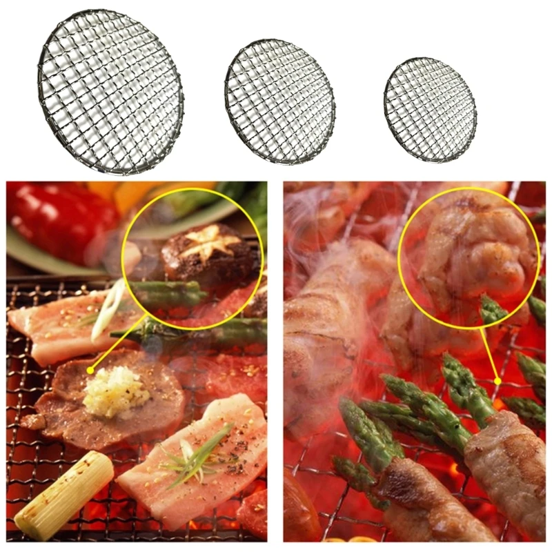 Simple Firewood Grill Barbecue Camping Pot Rack Stainless Steel Camping Grill